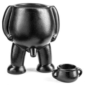 Śmieszna doniczka niegrzeczna