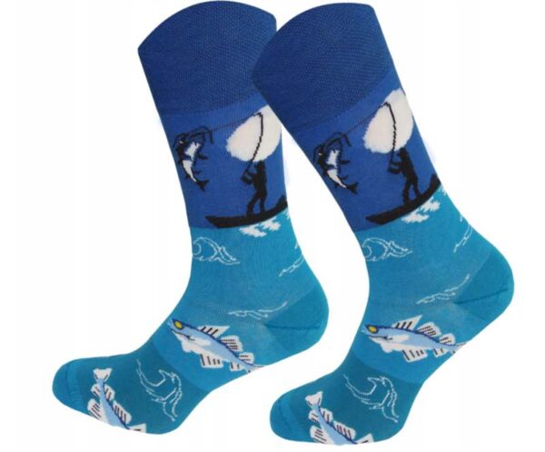 zestaw wędkarza skarpety