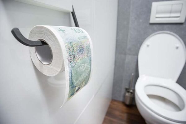 Papier toaletowy 100zł