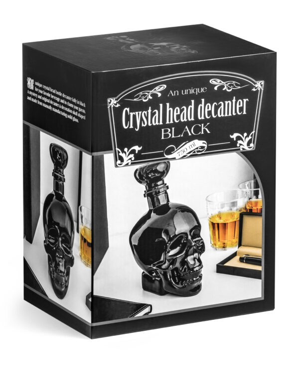 Karafka Czaszka – czarna